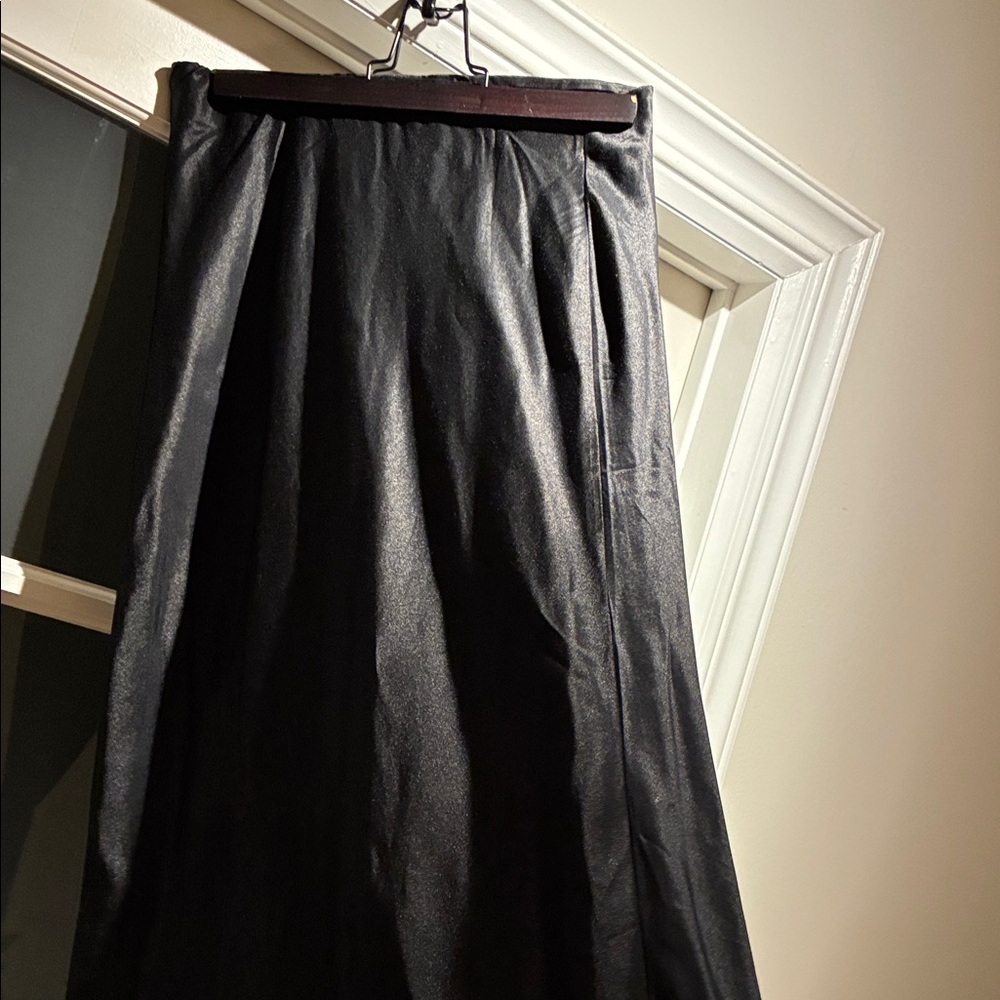 Chic Black Maxi Skirt